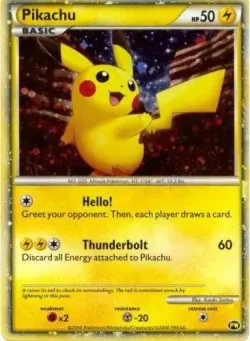 Pikachu 「PW No. 001」「EN」
